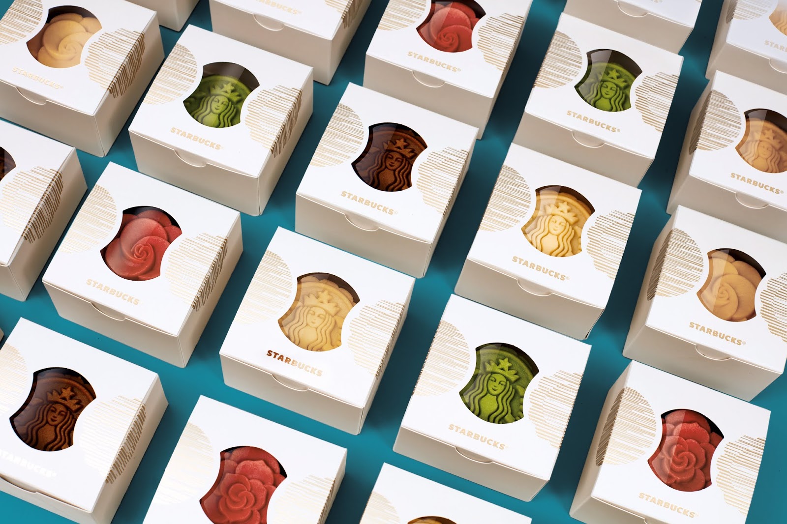 2018年星巴克月饼包装设计 又霸屏了(图4) 星巴克月饼包装设计西安四喜品牌包装设计
