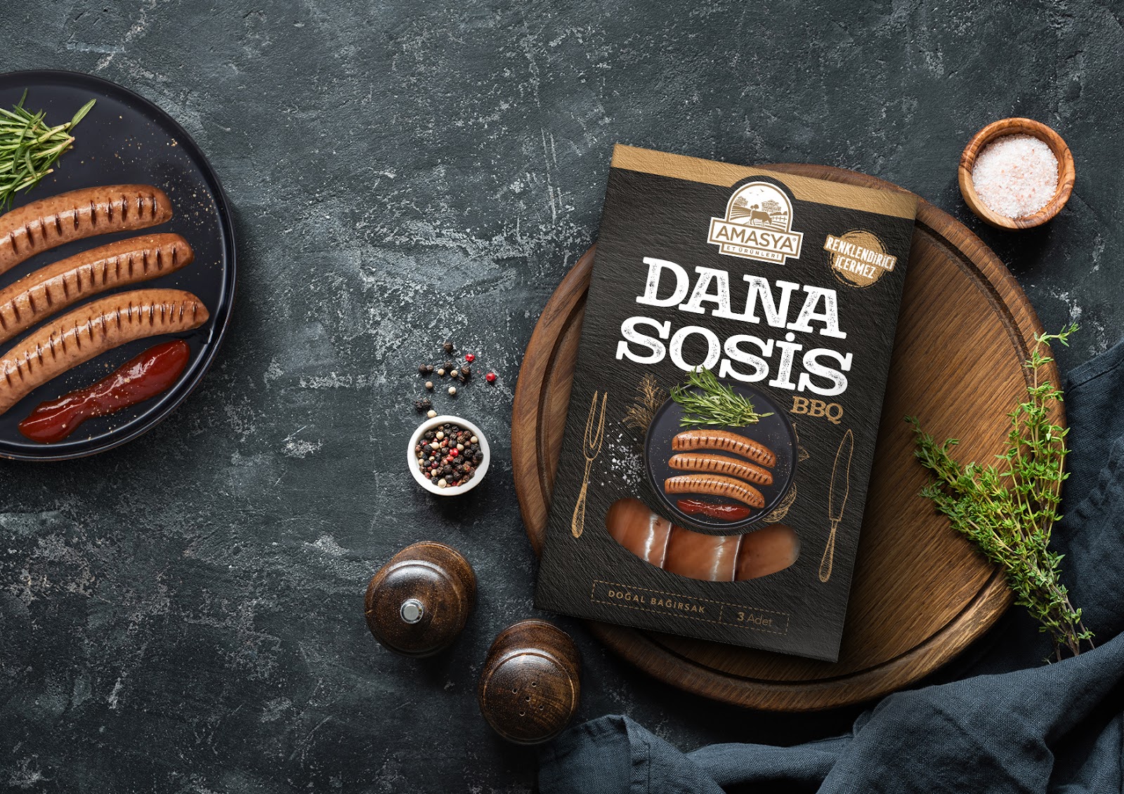 香肠包装设计(图1) 香肠包装设计(图1)