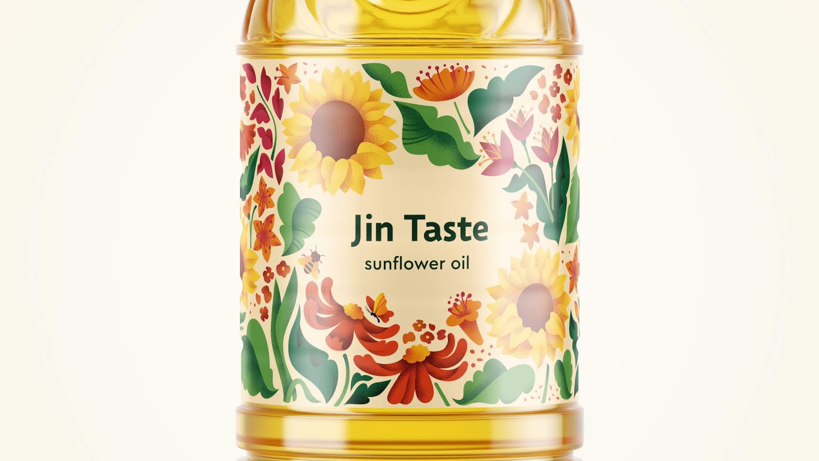 葵花籽油包装设计(图3) 葵花籽油包装设计(图3)