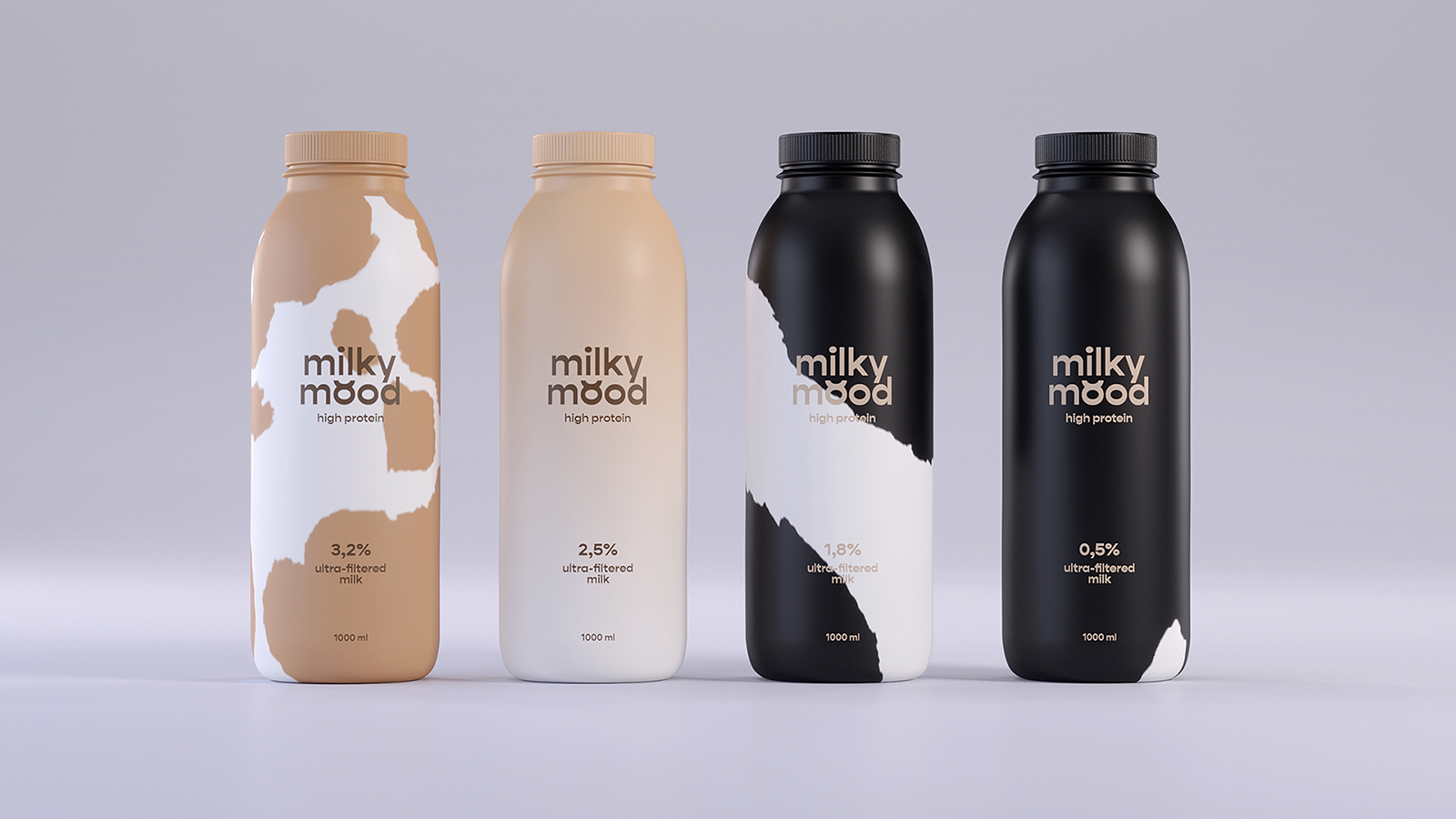 牛奶包装设计颜色区别产品特点(图1) 牛奶包装设计颜色区别产品特点(图1)