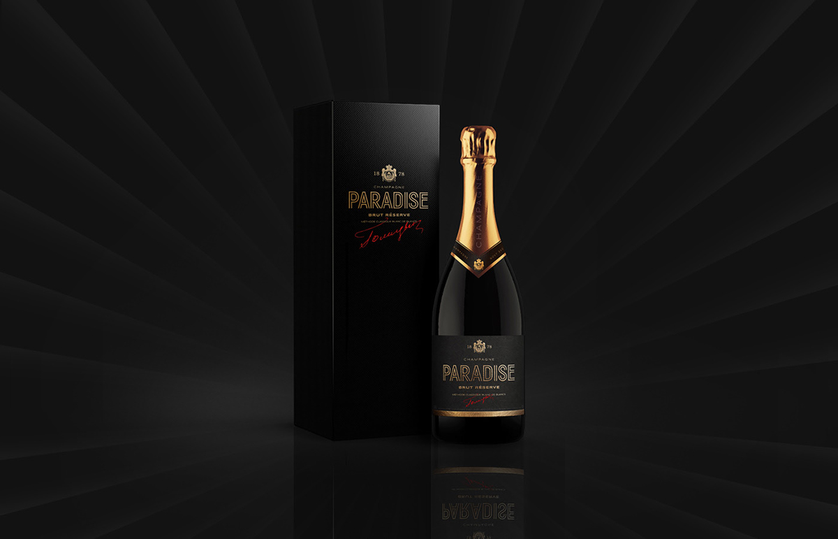 古典香槟包装设计(图1) 古典香槟包装设计(图1)