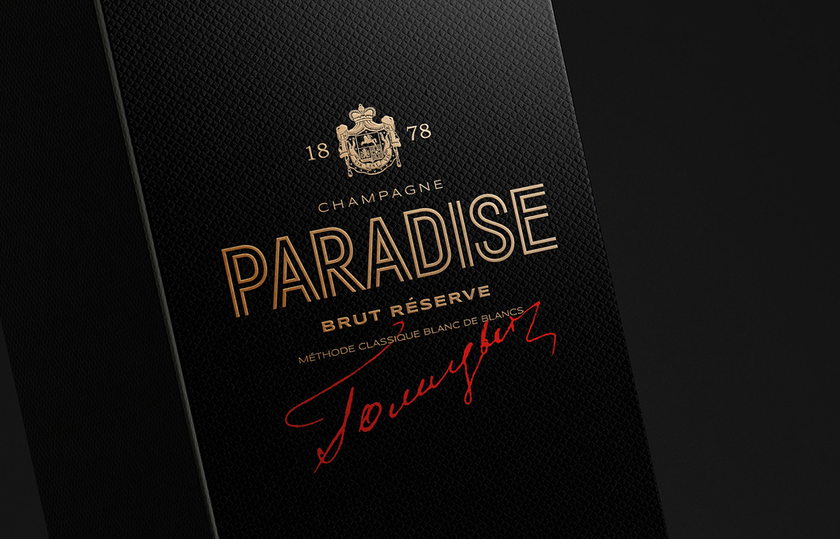 古典香槟包装设计(图2) 古典香槟包装设计(图2)