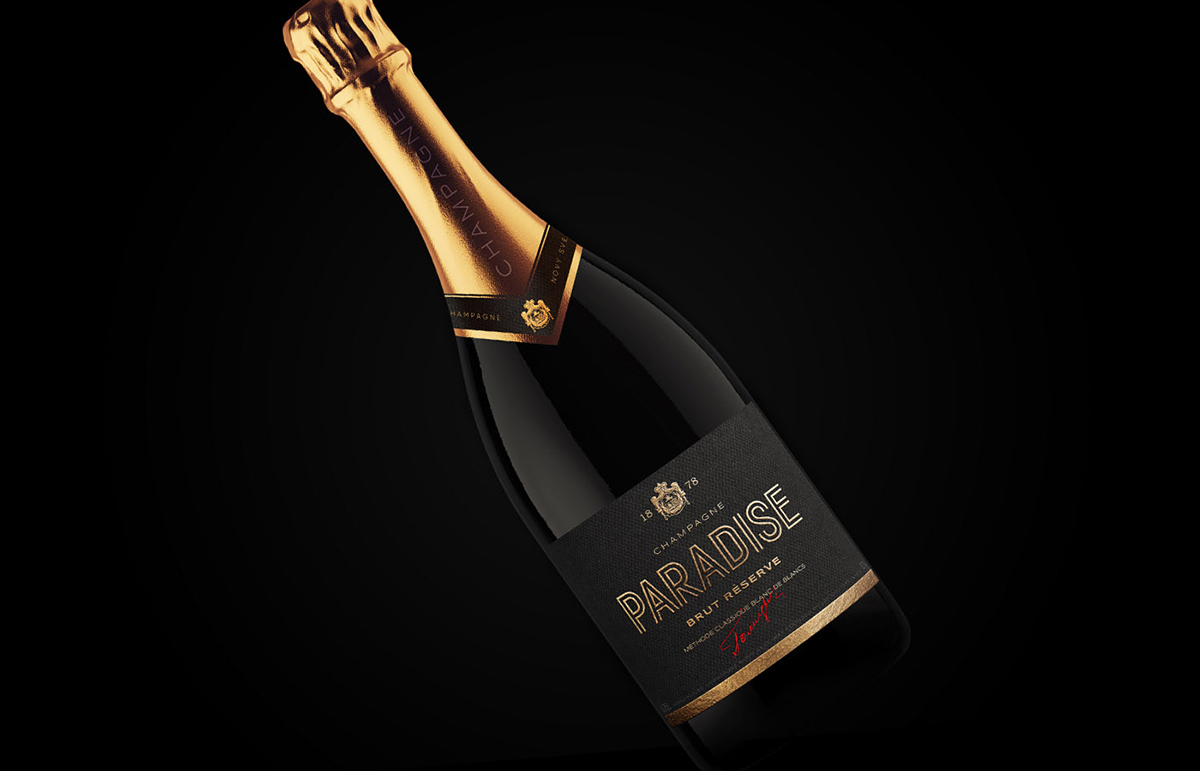 古典香槟包装设计(图4) 古典香槟包装设计(图4)