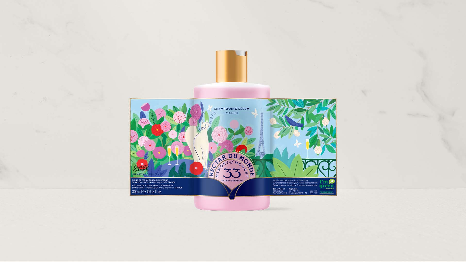 洗护产品包装设计融入插图,运用现代和传统字体结合有不一样视觉感受(图4) 洗护产品包装设计融入插图,运用现代和传统字体结合有不一样视觉感受(图4)