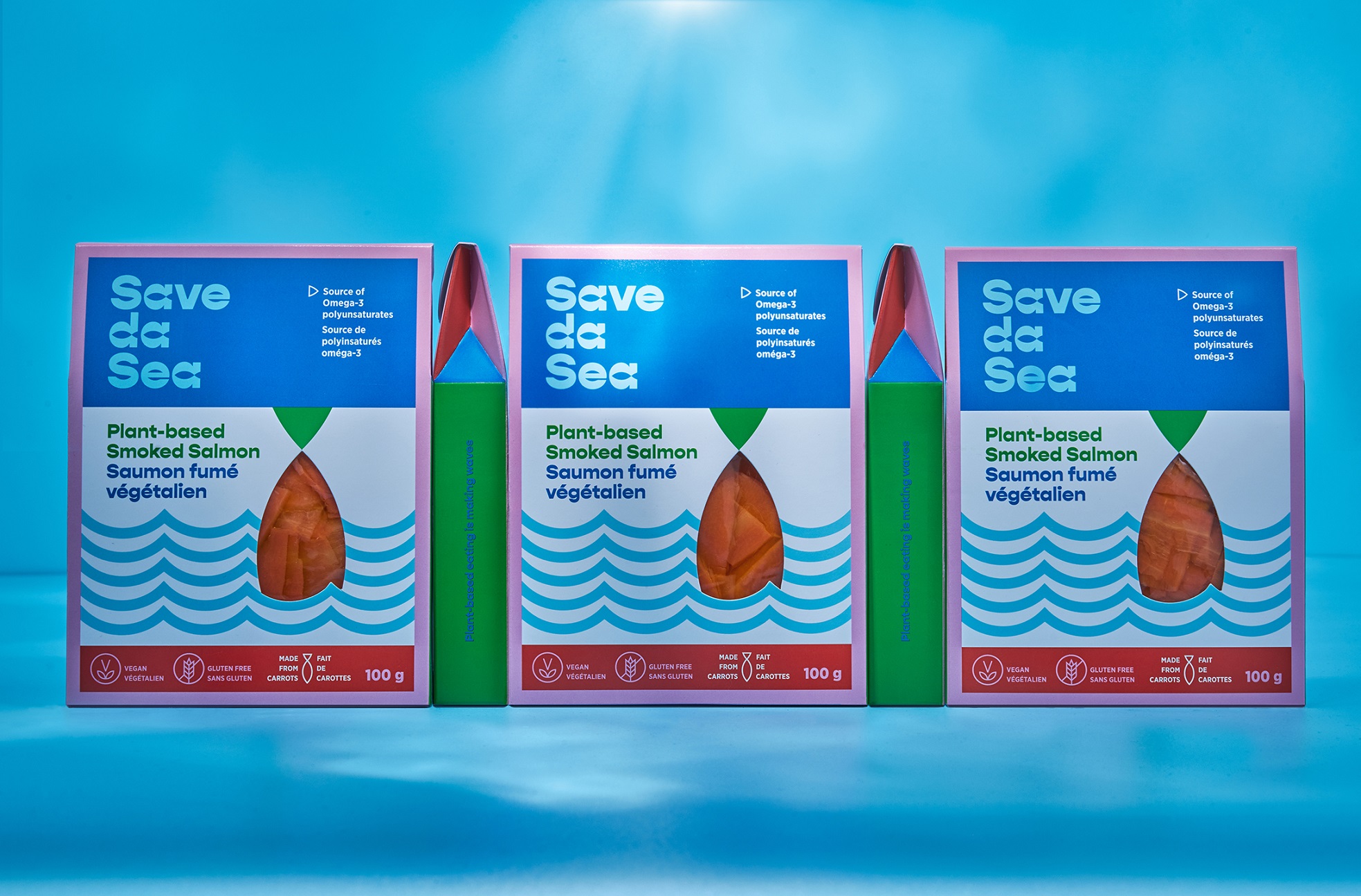 烟熏三文鱼的包装设计(图2) 烟熏三文鱼的包装设计(图2)