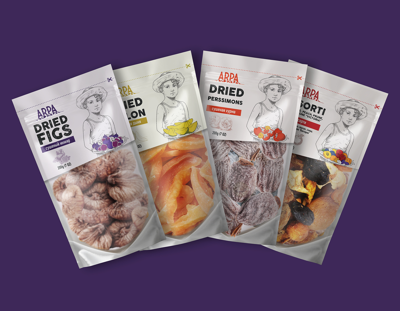 Arpa干果零食包装设计(图3) Arpa干果零食包装设计(图3)