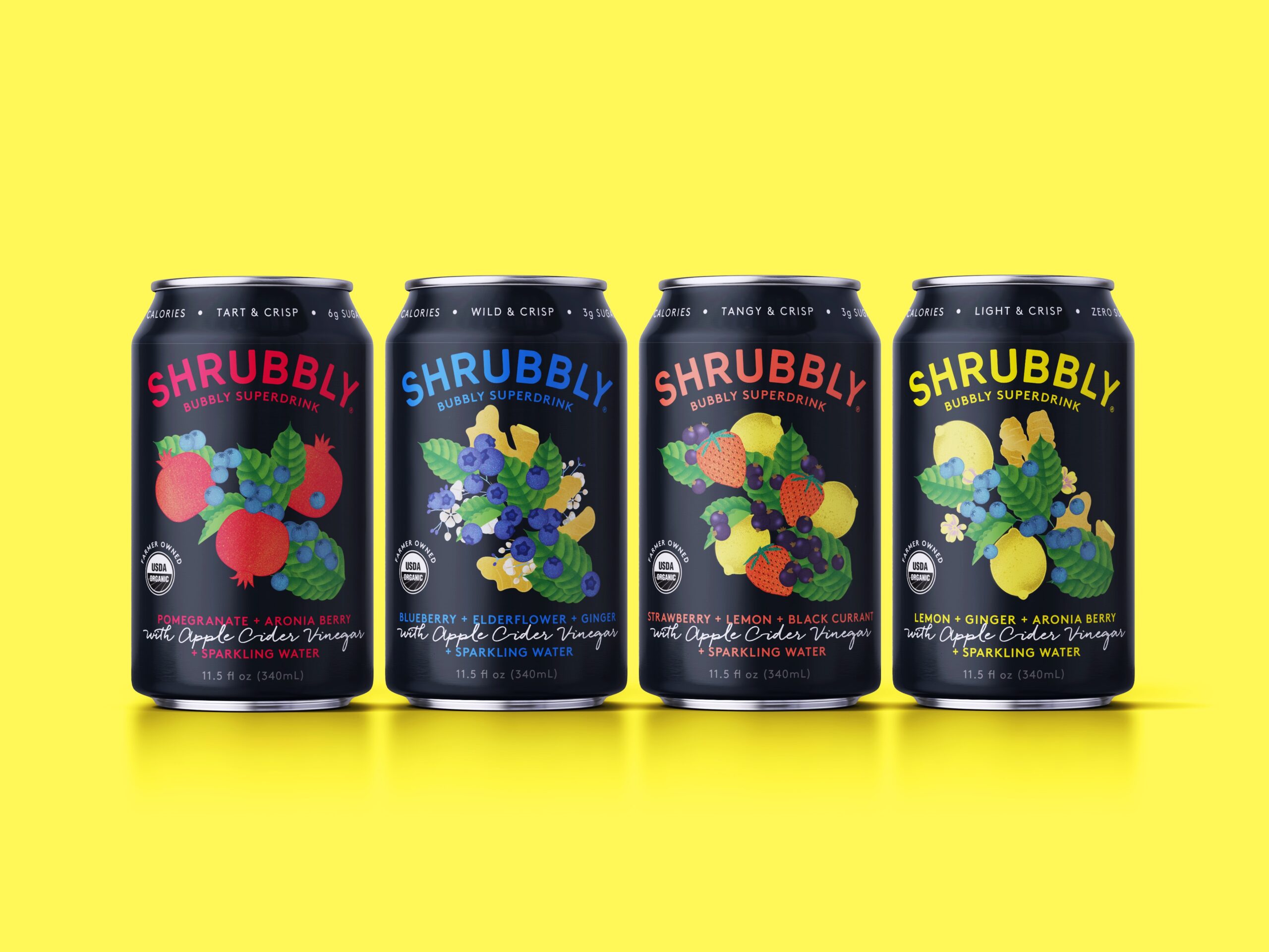 Shrubbly灌装饮料包装设计欣赏(图5) Shrubbly灌装饮料包装设计欣赏(图5)