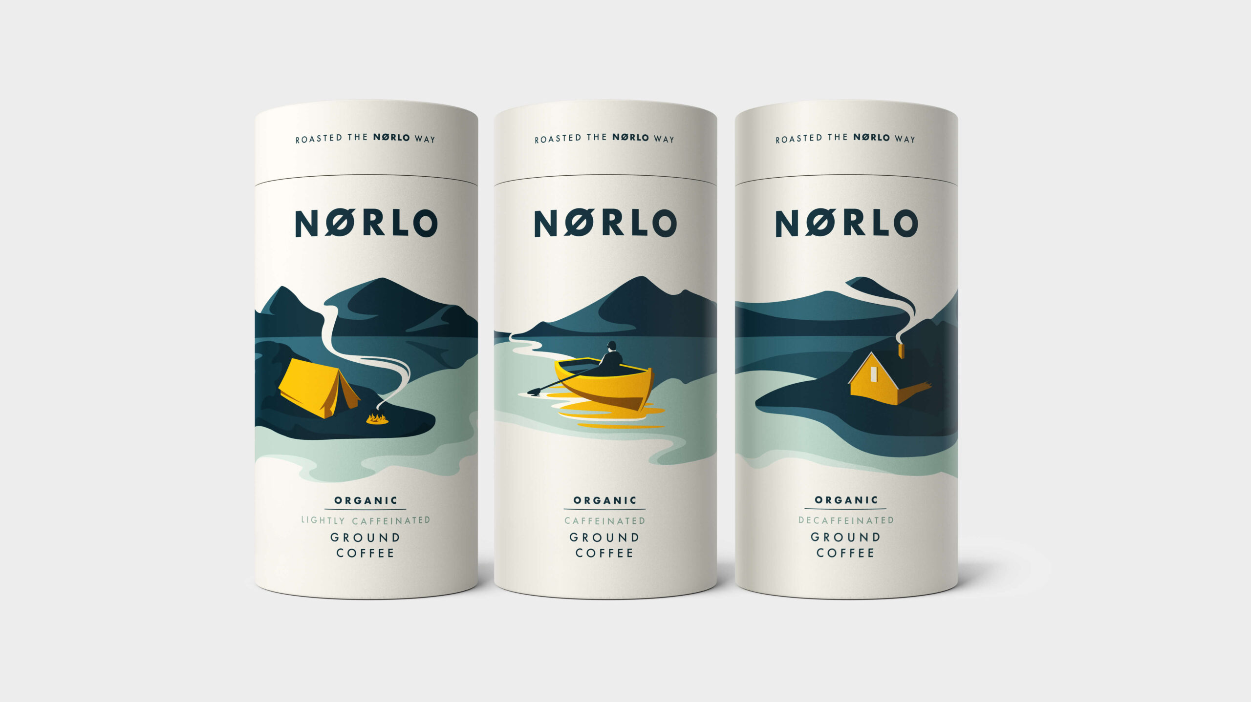 NORLO咖啡创意包装这样设计(图1) NORLO咖啡创意包装这样设计(图1)