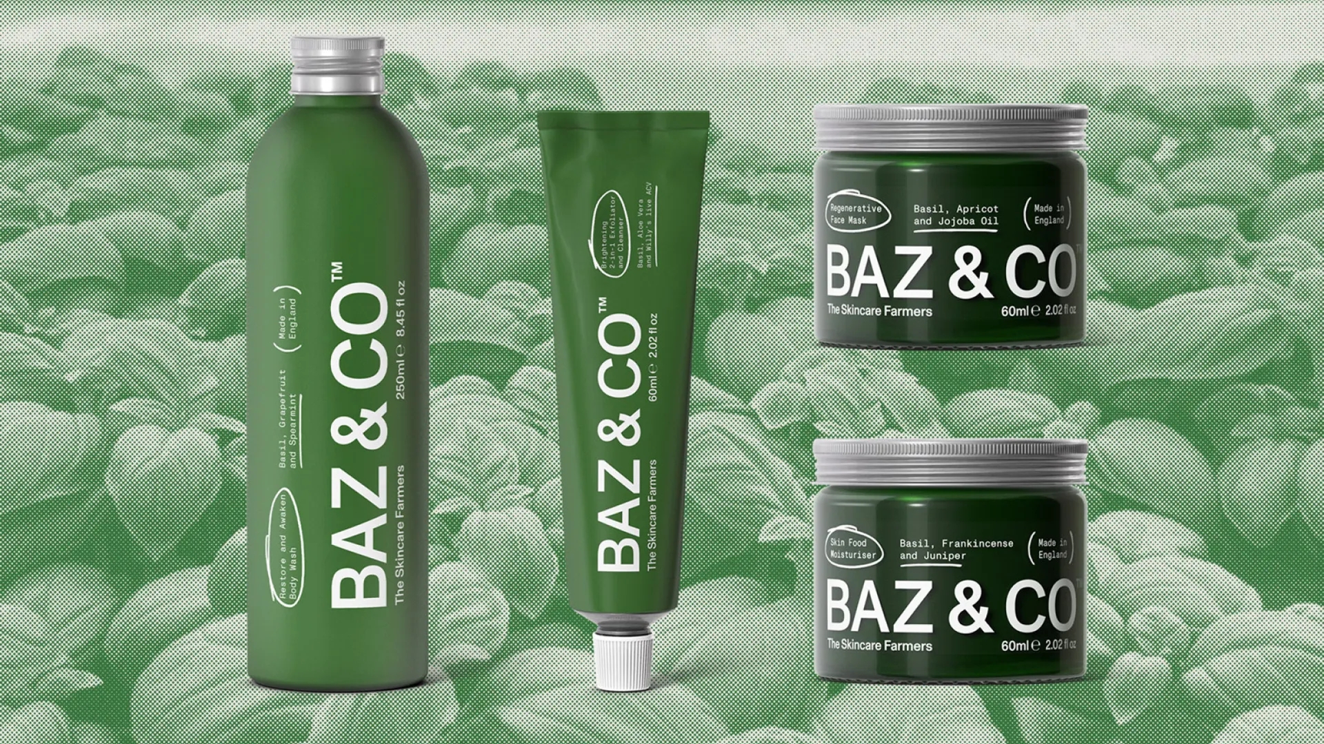 BAZ & CO 护肤品采用无限可回收材料的包装设计(图1) BAZ & CO 护肤品采用无限可回收材料的包装设计(图1)