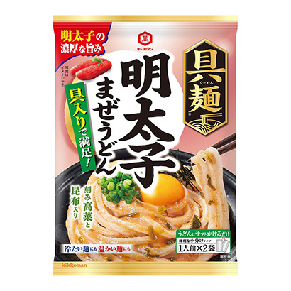 基考曼配料面明太子混合乌冬面基考曼食品烹饪品包装设计(图1) 基考曼配料面明太子混合乌冬面基考曼食品烹饪品包装设计(图1)