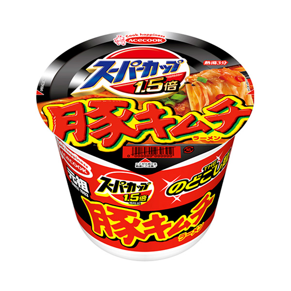 超级杯倍新猪泡菜拉面王牌厨师面类包装设计(图1) 超级杯倍新猪泡菜拉面王牌厨师面类包装设计(图1)